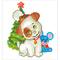 Diamond Dotz® Beginner Christmas Pup & Mouse Diamond Facet Art Kit